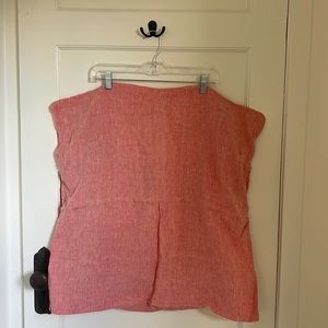 Schoolhouse Electric linen euro square pillow case.